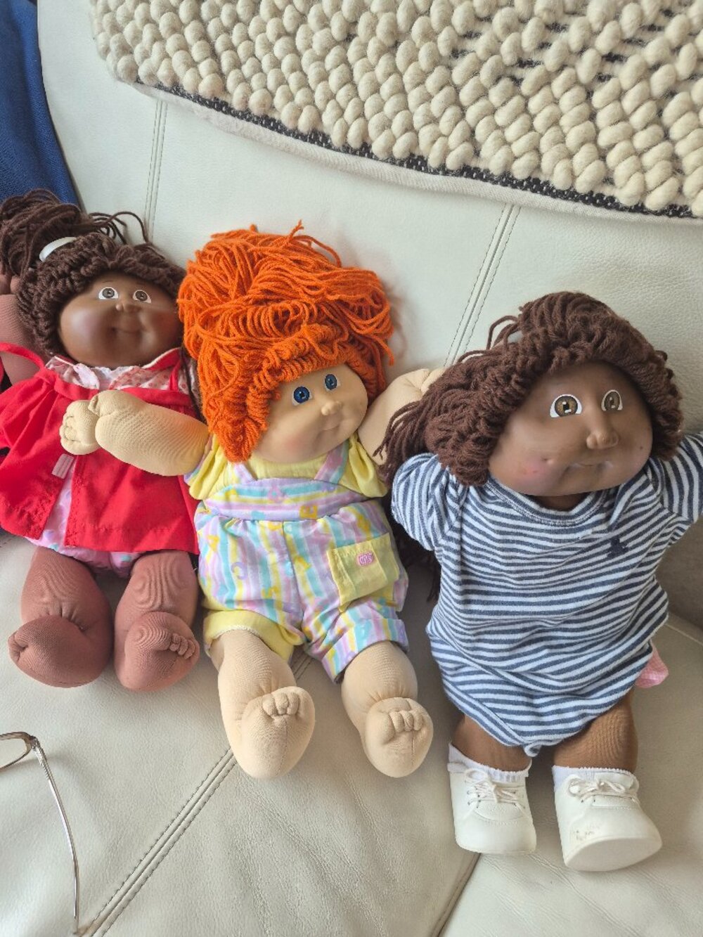 Three Cabbage Patch Dolls